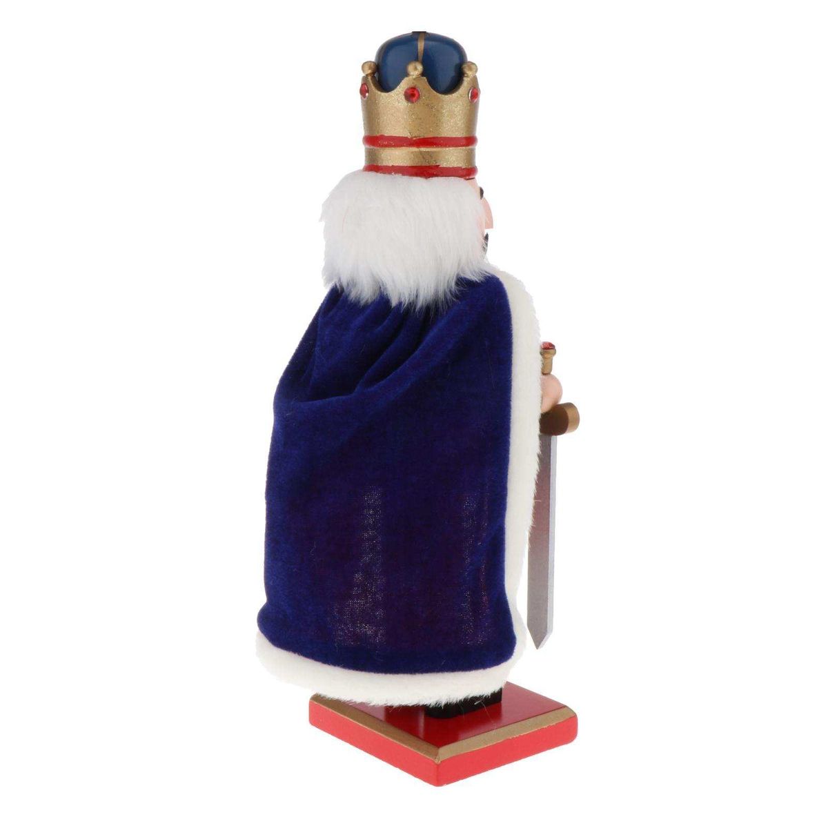 15 Inch Nutcracker King W/ Crown Christmas Home Ornaments Gift Style 1