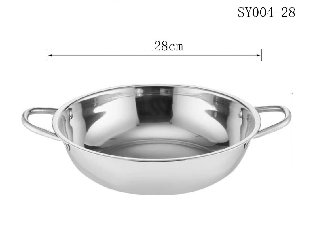 Stainless Steel Hot Pot Cookware {28cm}