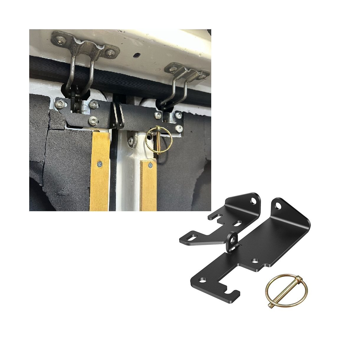 Rear Door Lock H1 H2 Roof Burglary Protection Rear Door for Fiat