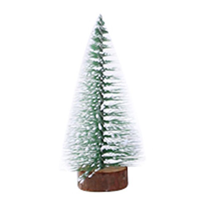Hristmas Snowflake Pine   Tree Ornament  Hristmas Desktop Ornament-green-10 M