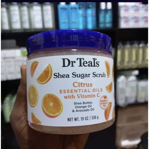 Shea Sugar Citrus Vitamin C Scrub, 538g