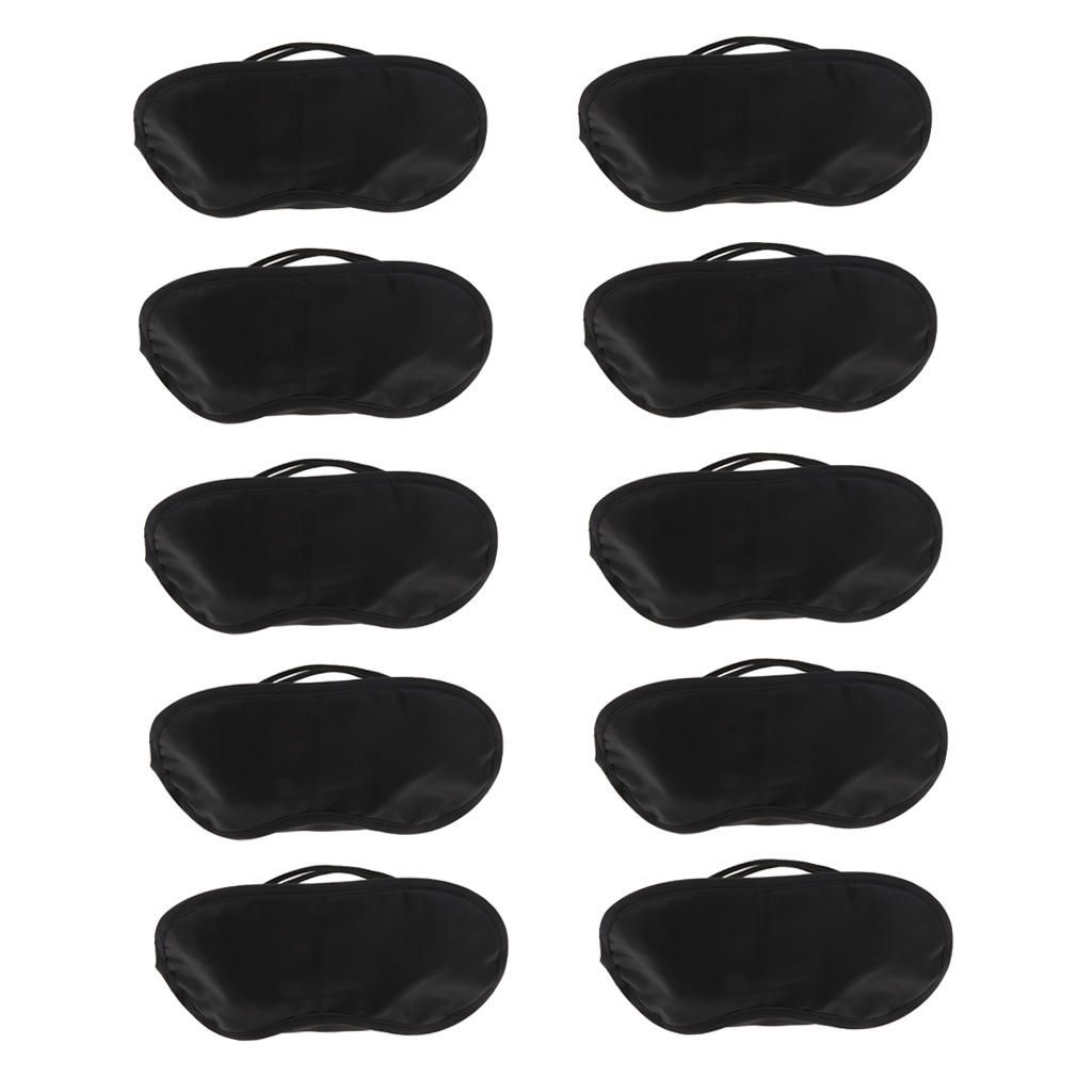 10x Fashion Sleep Eye Mask Shade Cover Travel Relax  Blindfolds Men