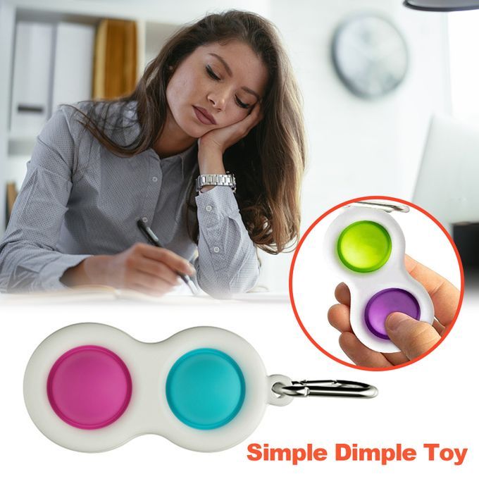 1PCS Sensory Toy Fidget Simple Dimple Toy Stress Relief