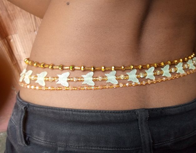 THREE SET CLASSY  WAIST BEADS