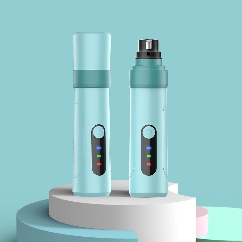 Professional Pet Nail Grinder 8W 800mAh For Dog Nail Clippers Painless USB Electric Quiet Cat Paws Nail Cutter Grooming Trimmer