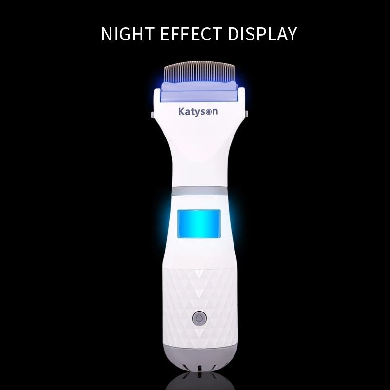 Cat Hair Cleaning Brush Comb Electric Lice Remover To Get Rid Of Electric Lice Remover Lice And Hair Comb Pet Grooming Electric-EU