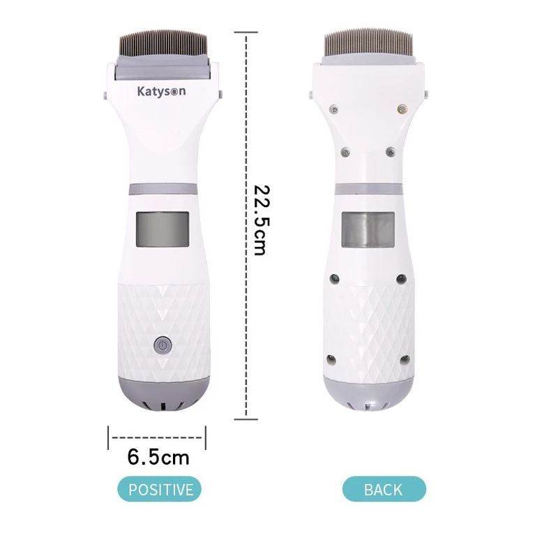 Cat Hair Cleaning Brush Comb Electric Lice Remover To Get Rid Of Electric Lice Remover Lice And Hair Comb Pet Grooming Electric-EU