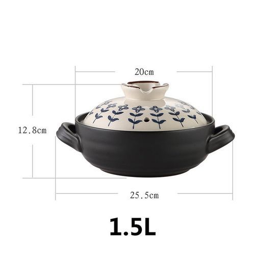 Casserole Stew Pot Ceramic Cookware Soup Pots Gas Stove