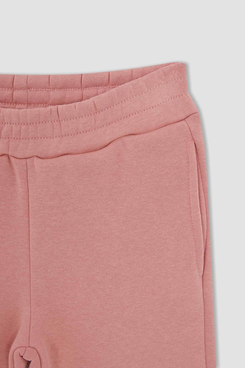 Girl - Regular Fit Knitted Bottom Trousers - Bordeaux