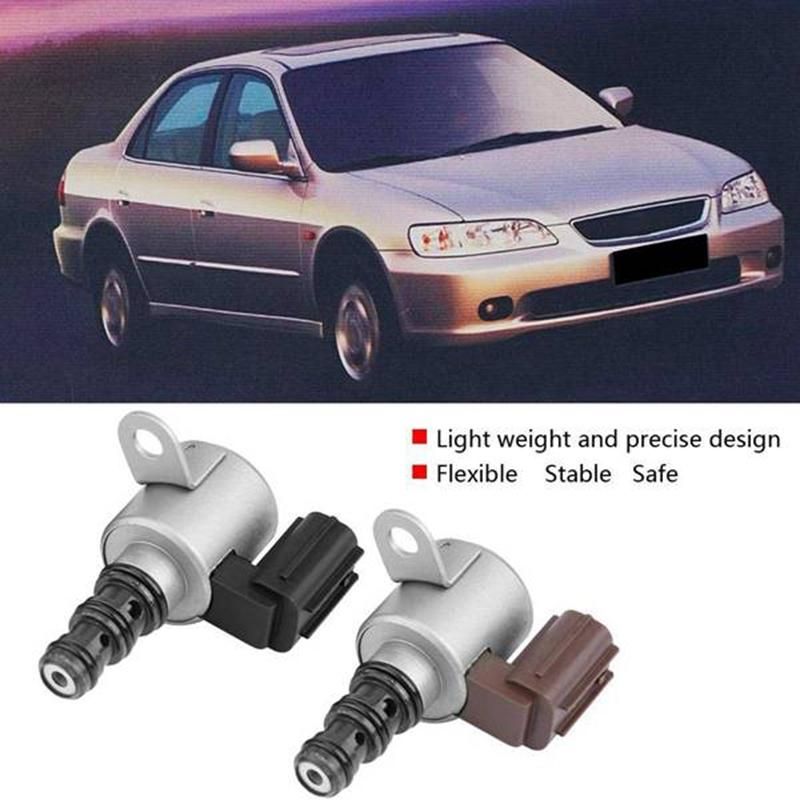 Automatic Transmission Shift Control Lock Up Solenoid for Honda Accord Acura 28400-P6H-003 28500-P6H-013(Black)