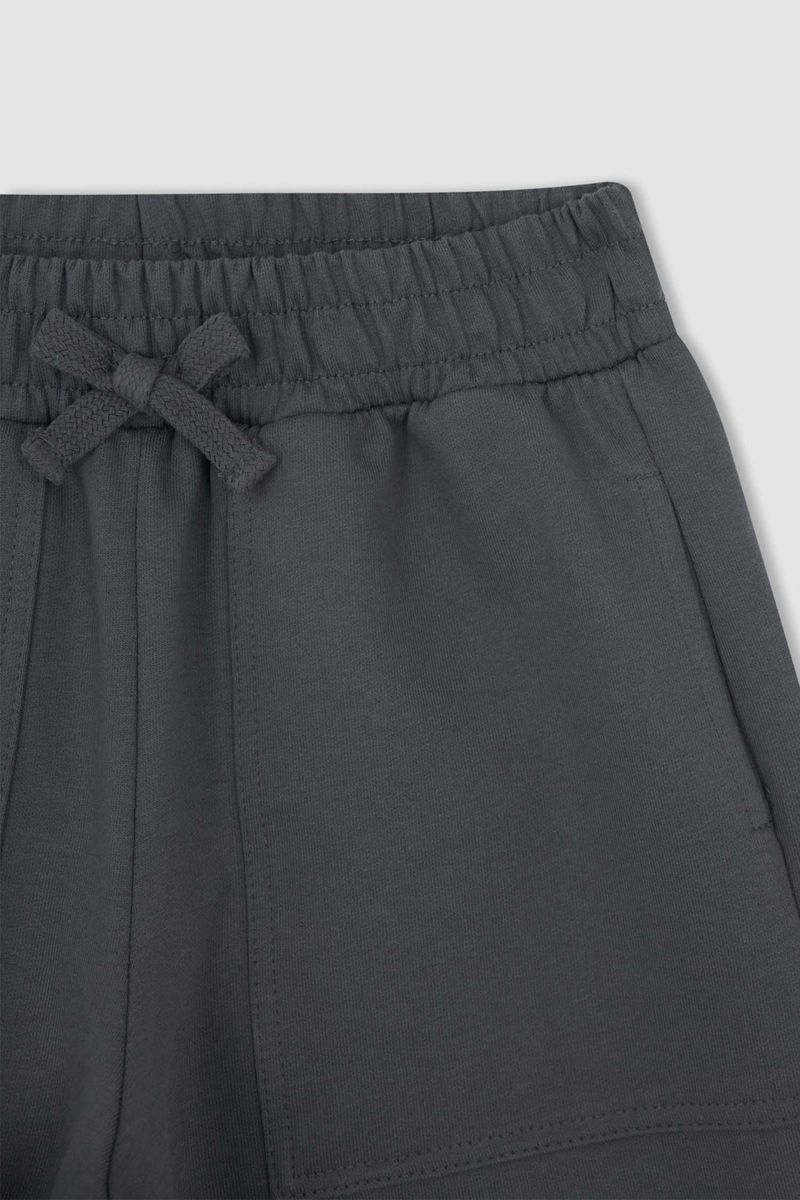 Girl Knitted Short - Grey