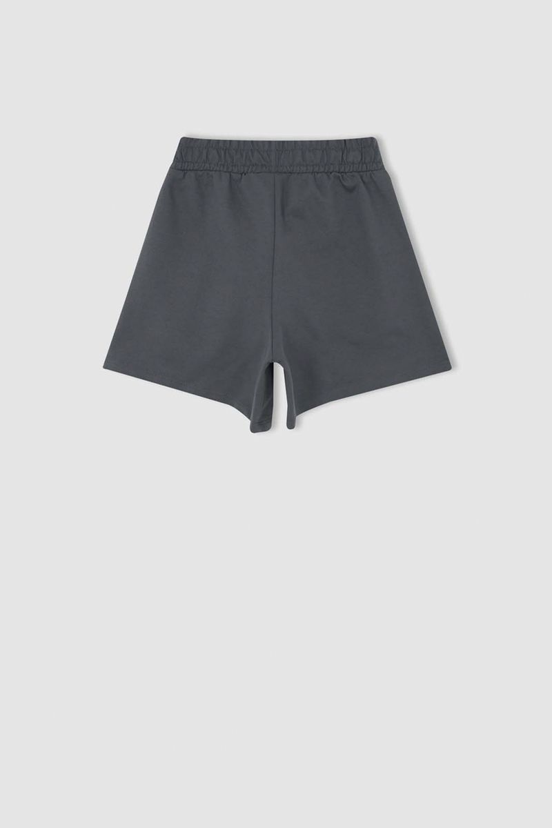 Girl Knitted Short - Grey