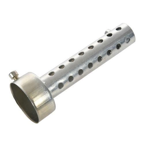 Silver Motorcycle Exhaust Can Muffler Insert Baffle DB