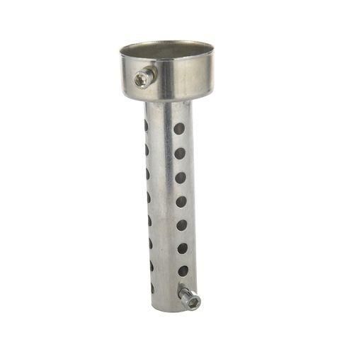 Silver Motorcycle Exhaust Can Muffler Insert Baffle DB