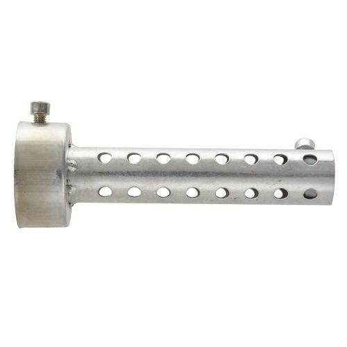 Silver Motorcycle Exhaust Can Muffler Insert Baffle DB