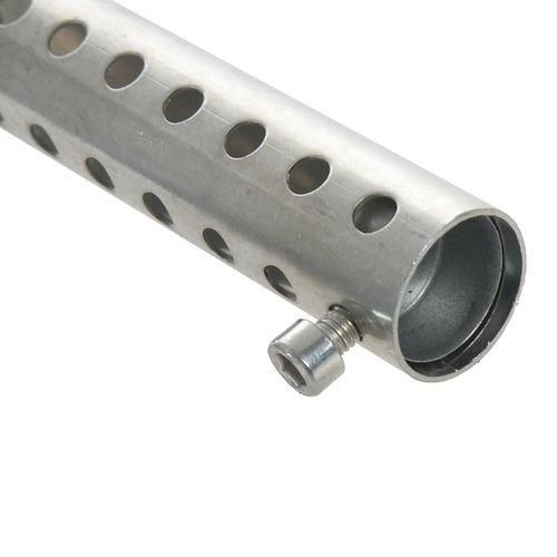 Silver Motorcycle Exhaust Can Muffler Insert Baffle DB