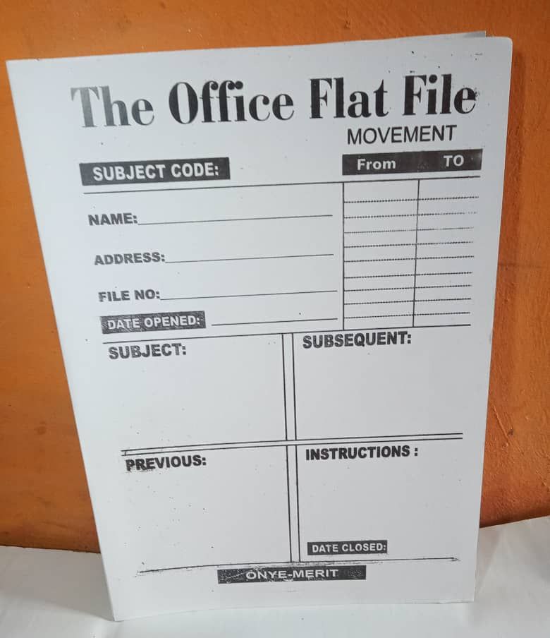 White Multi Purpose Flat Office Files