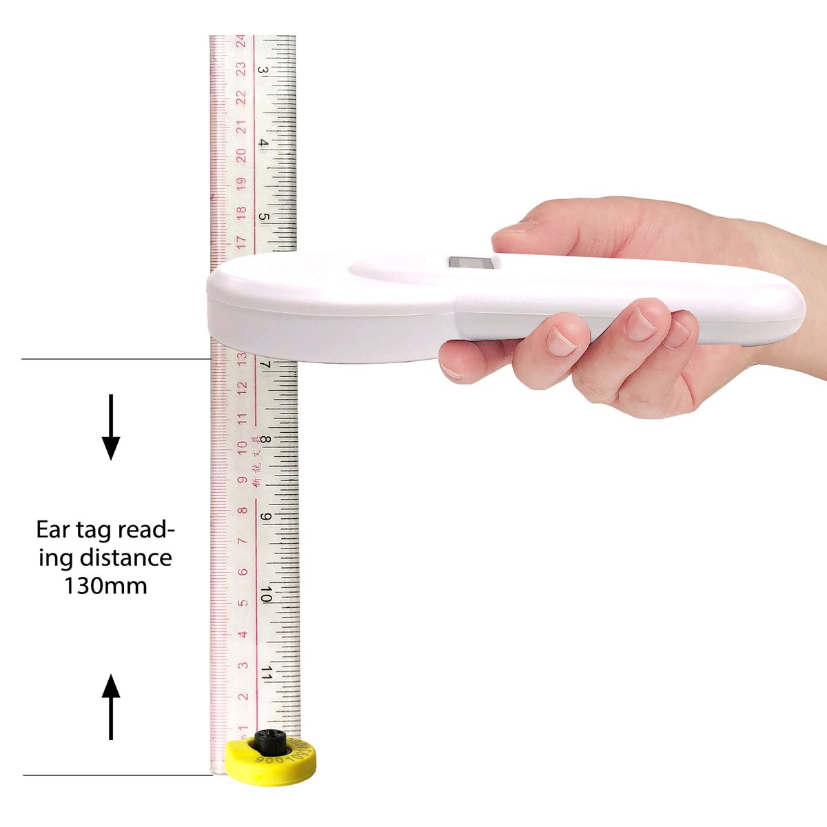 H01-T 134.2KHz Handheld Portable Animal Chip Reader 134.2KHz