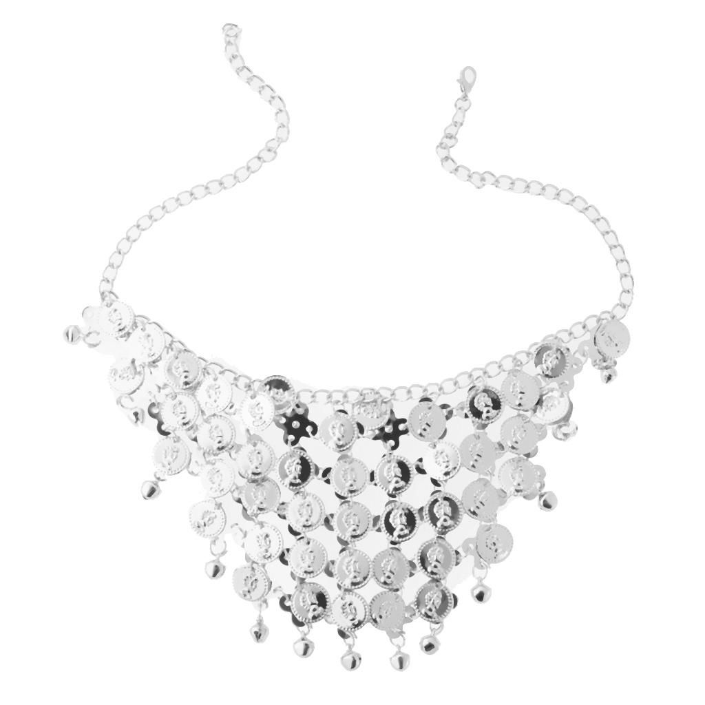 Exquisite Indian Belly Dance Costume Jewelry Set With