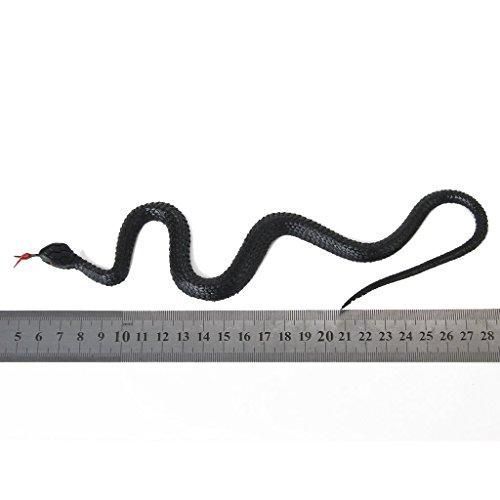 Poplikdfr Rubber Snake Pretend Trick Toy Garden Props
