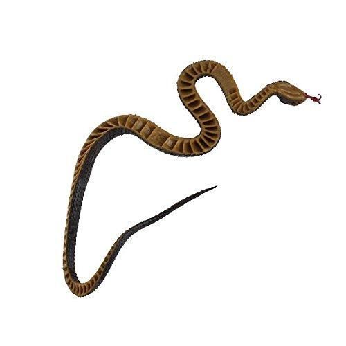 Poplikdfr Rubber Snake Pretend Trick Toy Garden Props