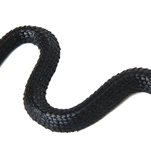 Poplikdfr Rubber Snake Pretend Trick Toy Garden Props