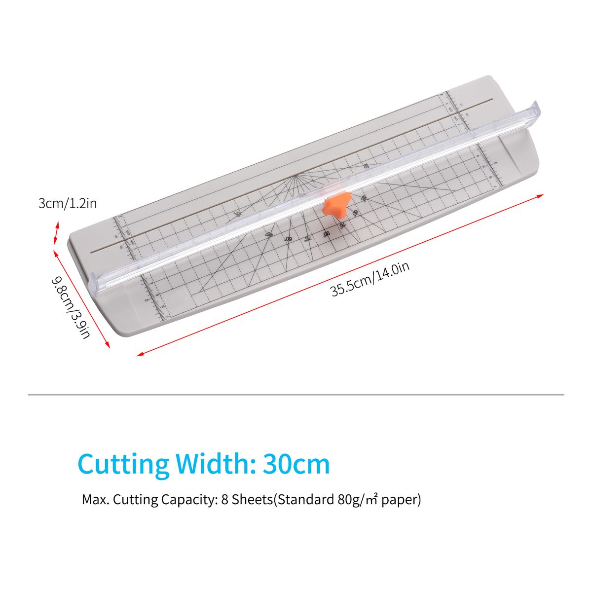 Portable Paper Trimmer A4 Size Paper Cutter Cutting Machine