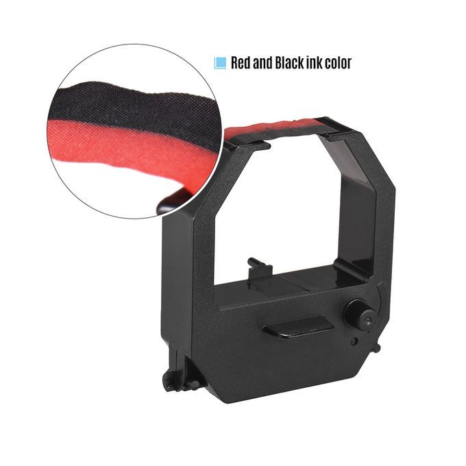 Time Clock Ribbon Cartridge Red Black Ink Colors For Office