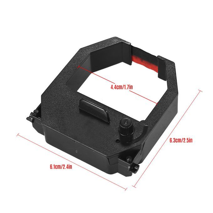 Time Clock Ribbon Cartridge Red Black Ink Colors For Office