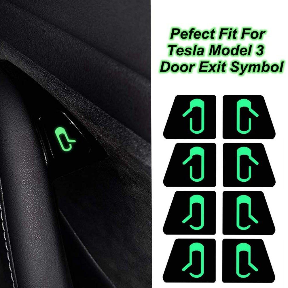 Car Door Open Exit Sticker Decal Interior Decoration Open