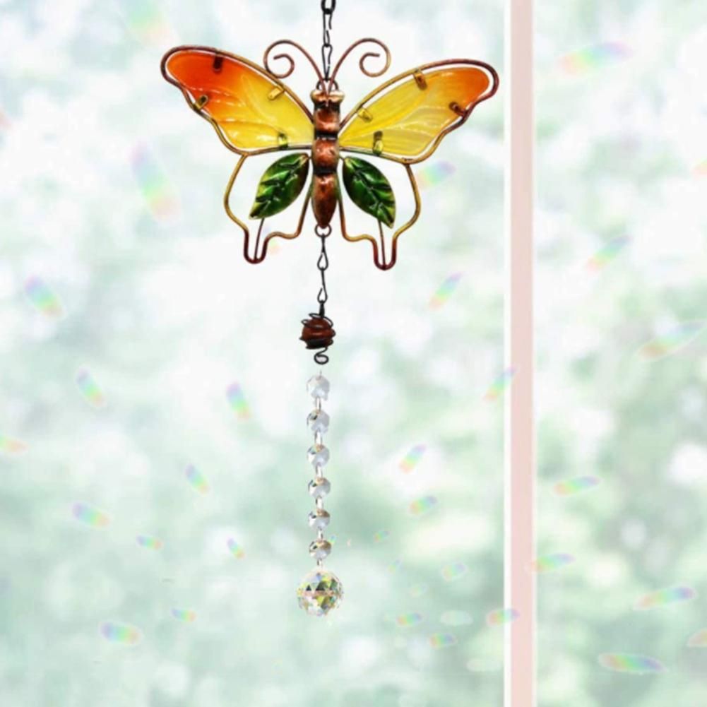 Crystal Catcher Lighting Crystal Pendant OrnamentPurple)