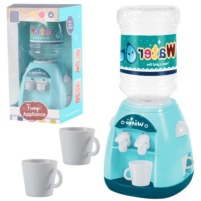 Mini Electric Water Juice Dispenser With Music Cute Portable Warm/Cool Water 2 In 1 Drinking Fountain Water Cooler For Kids