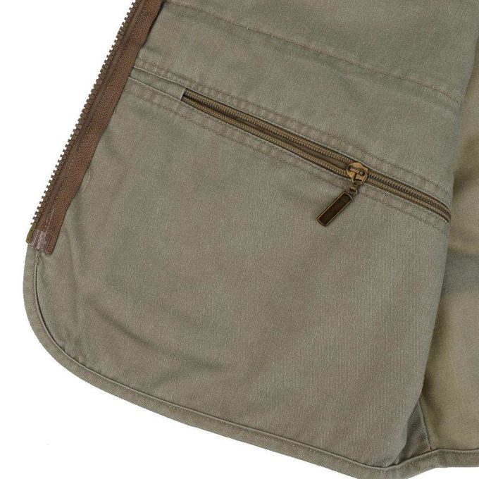 Men's Vest  Hunting Photography Multi-pocket Jacket Casual 3XL