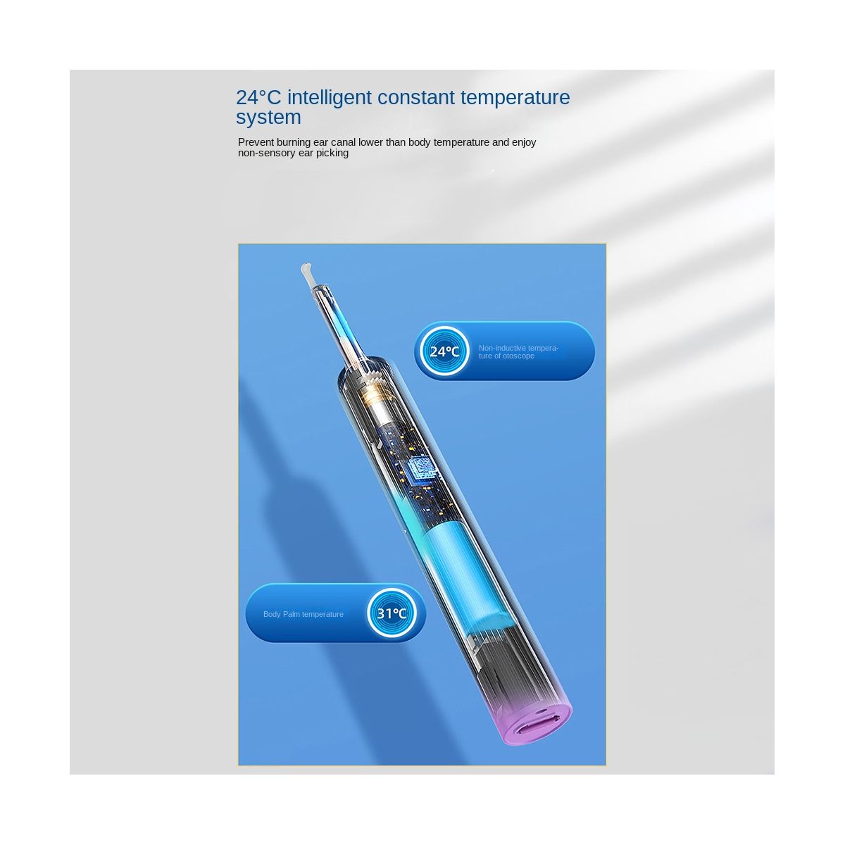 Otoscope Video HD Ear Cleaner Camera 39mm Otoscopio Digital Endoscope Earpick Camera Phone Earwax Removal Tool