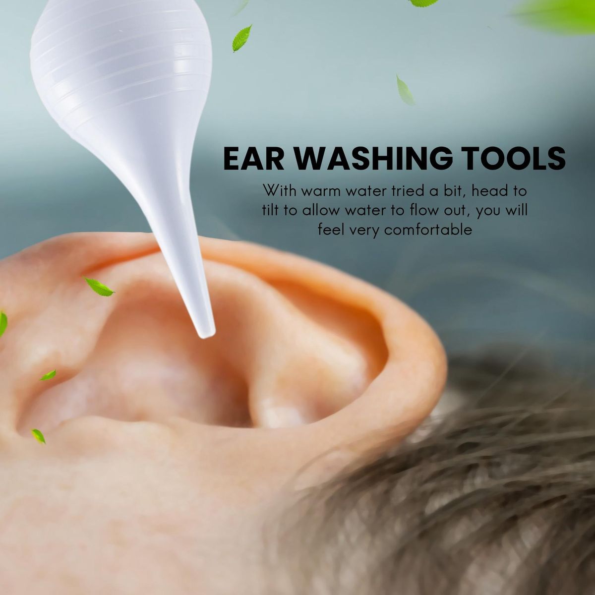 500ML Ear Irrigation Cleaning Kit Kit with Ear Washing Syringe Ear Care