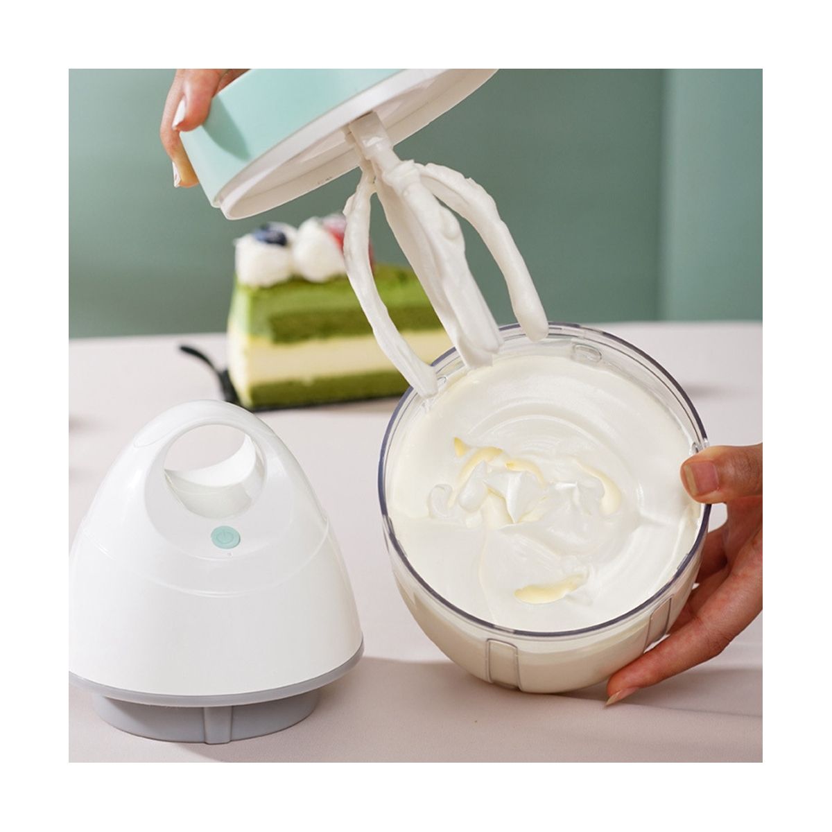 Electric Egg Shaker Mixer USB Rechargeable Automatic Egg
