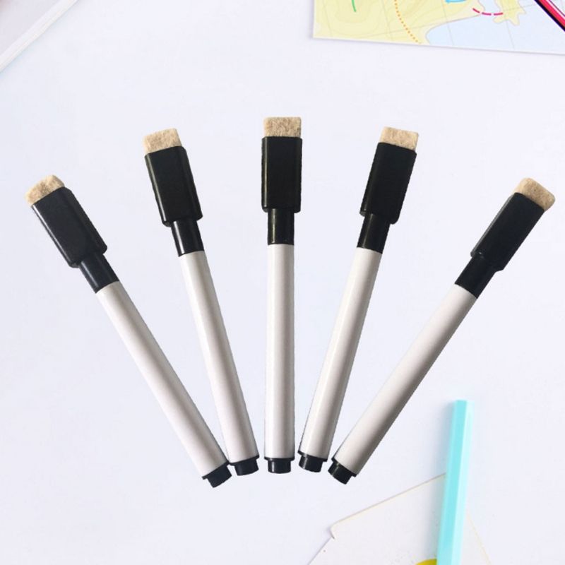 10 Pcs Whiteboard Pen Erasable Marker Office Schoo