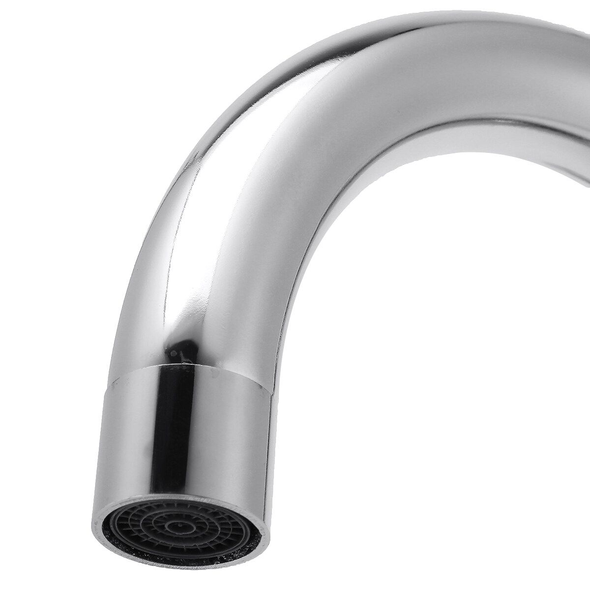 (Hot & Cold) 360° Modern Kitchen Sink Mixer Tap Faucet Tap Chrome Monobloc Basin Twin Lever Taps Swivel For Home Kitchen Bar Sink Bathtub