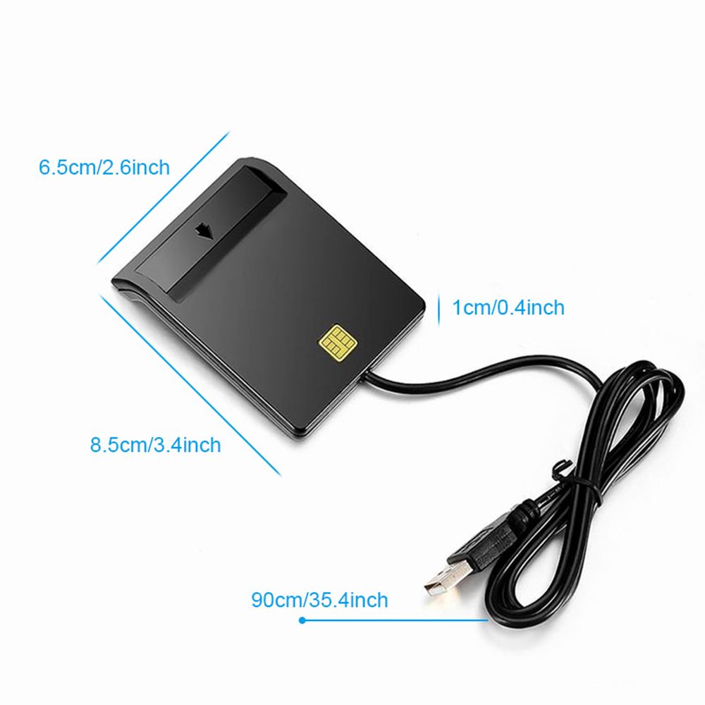 Smart Card Reader USB Common Access Card Reader Compatible
