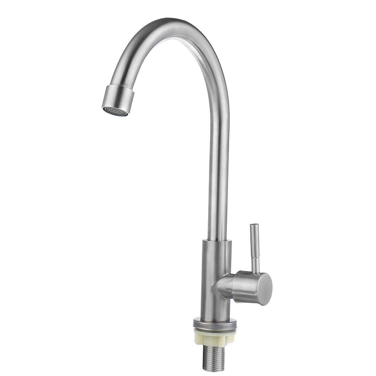 304 Stainless Steel Faucet Large Vertical Water Tap With 50cm Double Head Tube