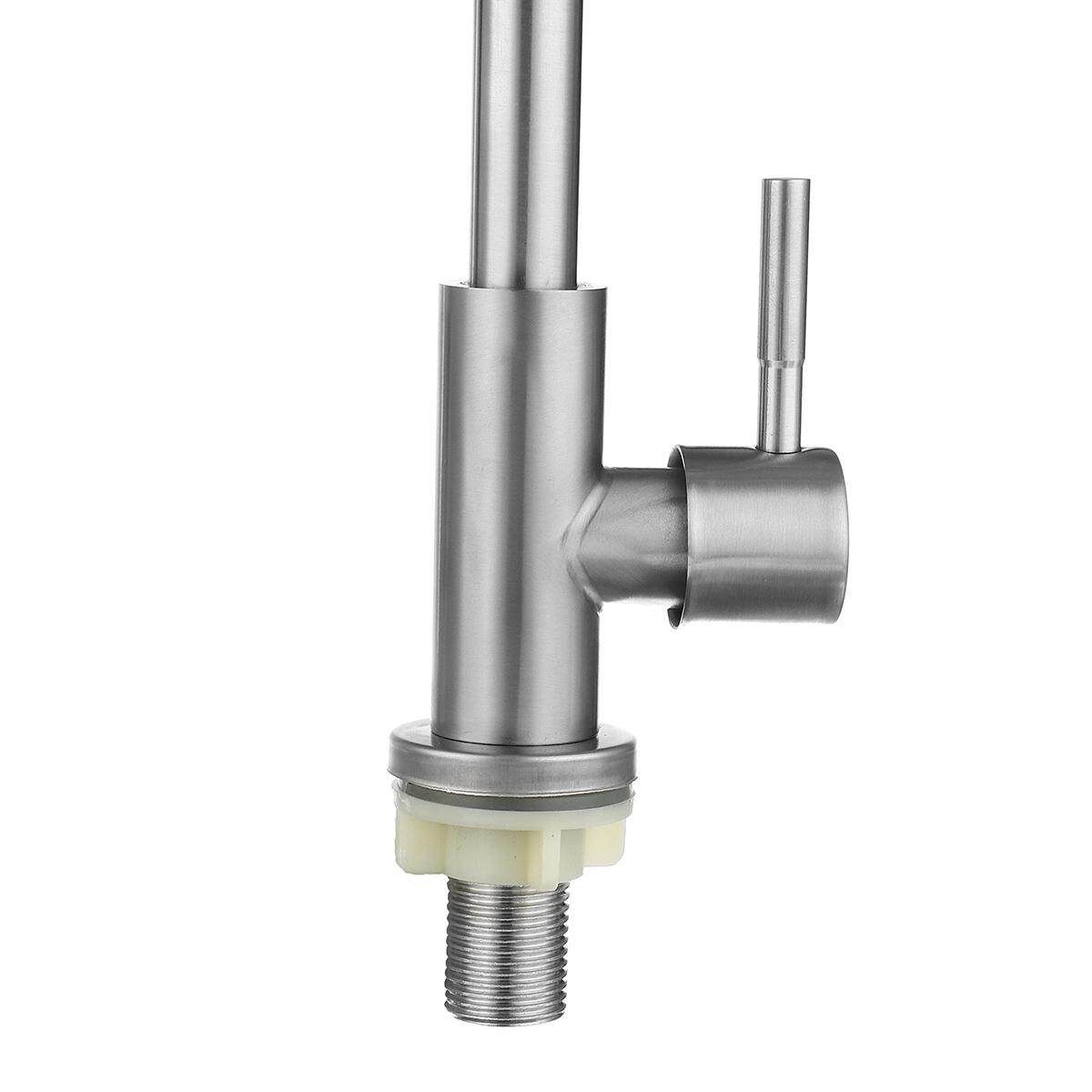 304 Stainless Steel Faucet Large Vertical Water Tap With 50cm Double Head Tube