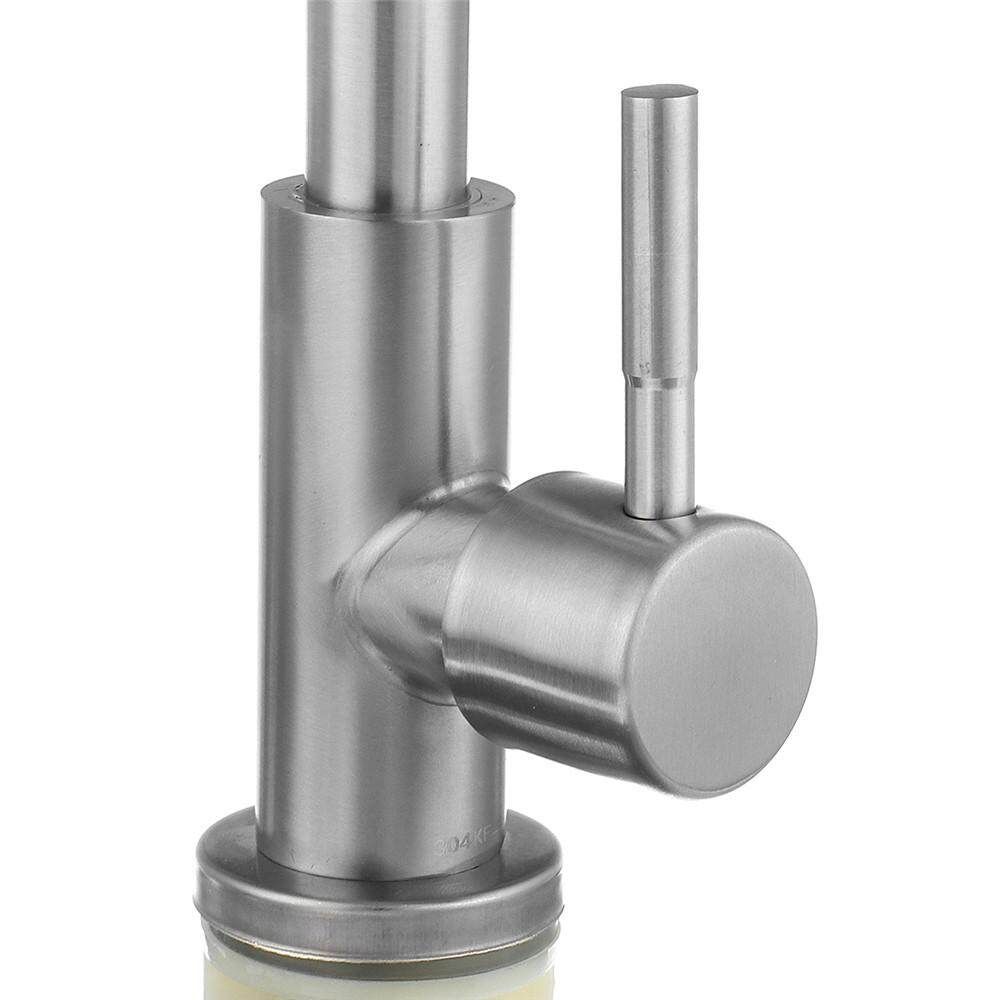 304 Stainless Steel Faucet Large Vertical Water Tap With 50cm Double Head Tube
