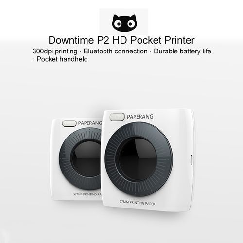 P2 Portable Bluetooth Printer Thermal Photo Phone Wireless Connection Printer
