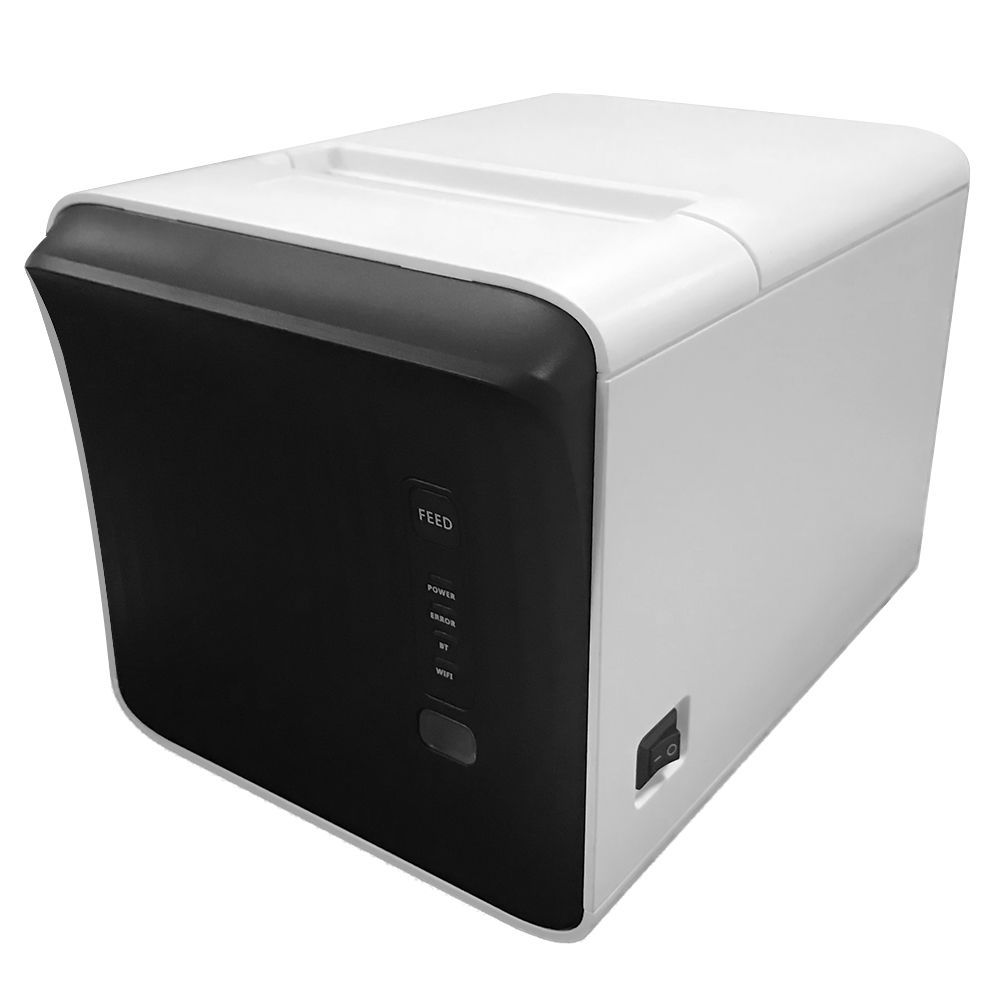 80mm USB WiFi BT Thermal Receipt Printer 250mm/s Printing
