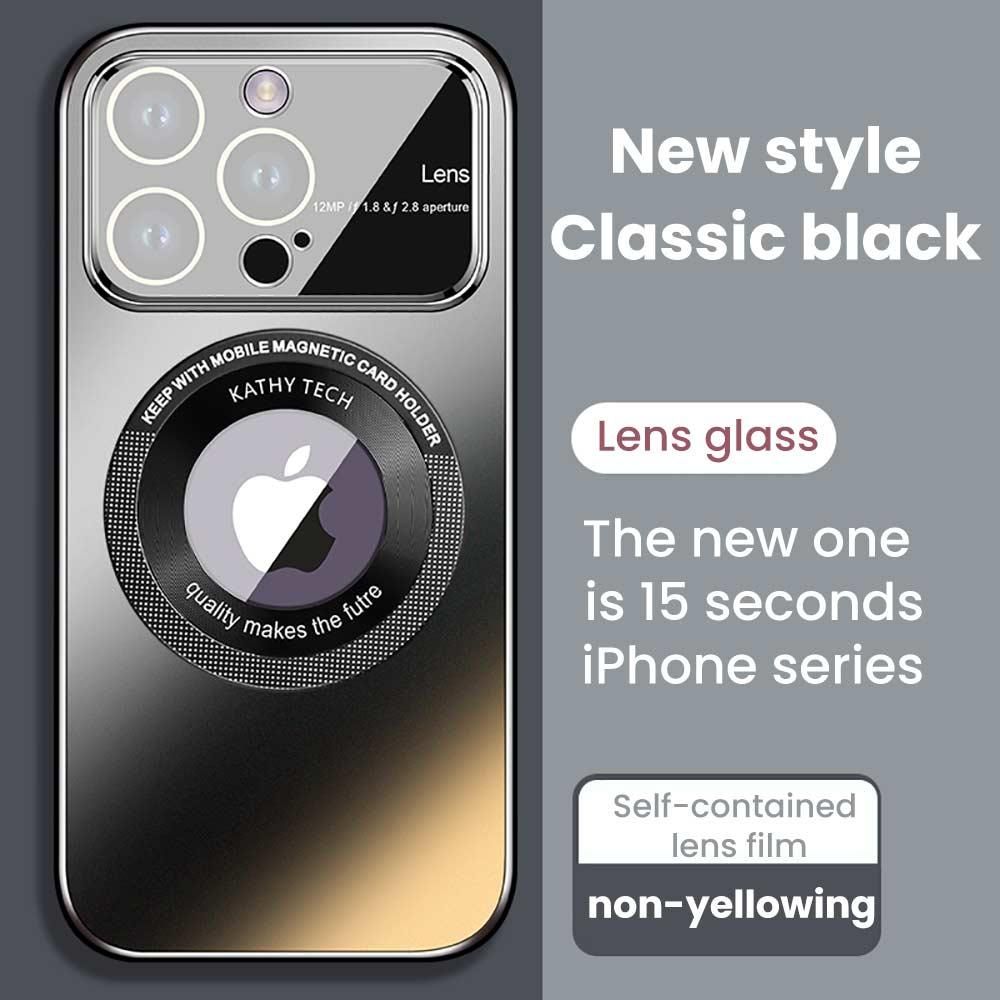 2023 New AG temper glass for MagSafe case for iPhone 13 Pro Max 14 slim matte shockproof armor cover cases for iPhone 14 Pro Max