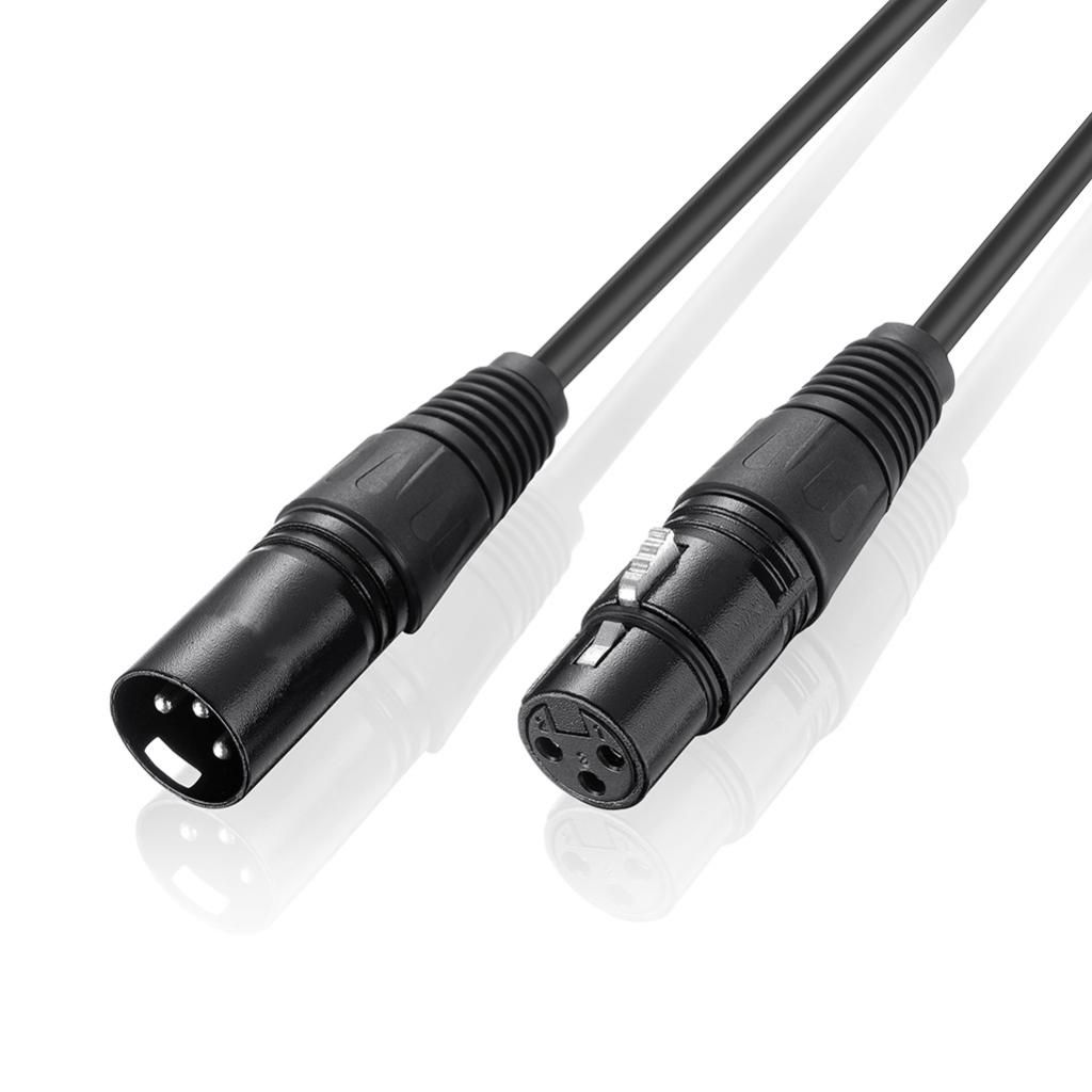 Microphone Cable, XLR Patch Balanced ,Male To Female 1.8m