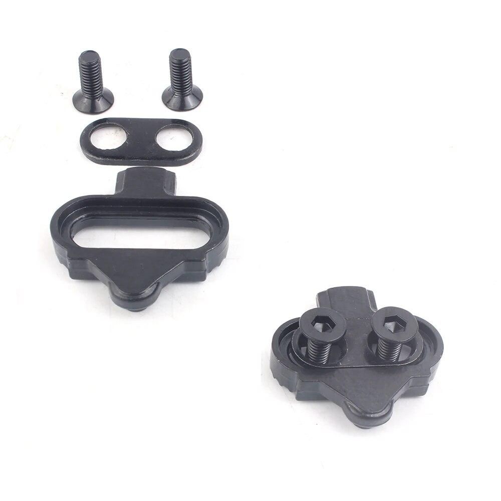 Mountain Biycycle Pedals SPD Cleats Pedal Clipless Cleat Set MTB Bike Biking Cleats Clip-in Clips kit