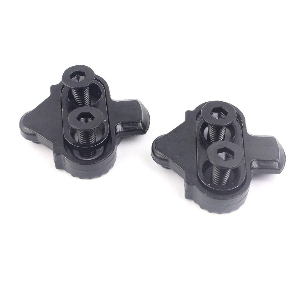 Mountain Biycycle Pedals SPD Cleats Pedal Clipless Cleat Set MTB Bike Biking Cleats Clip-in Clips kit