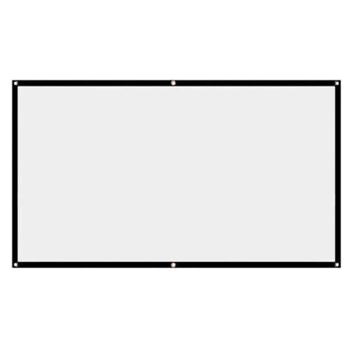 Foldable No Crease Soft Projector Screen Holes Hanging