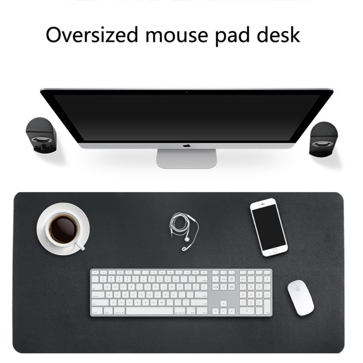 Double Sided PU Leather Mouse Pad